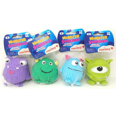 Jucarie Squishy - Monstrulet prietenos