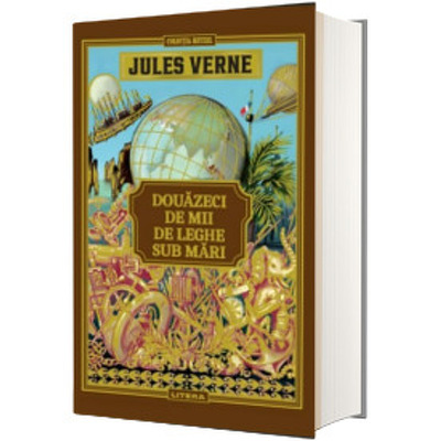 Jules Verne. Douazeci de mii de leghe sub mari, volumul 2 (Stare: noua, cu defecte la coperta)