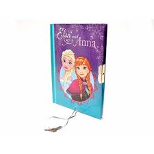 Jurnal cu cheita Elsa si Anna Frozen, 56 file, Disney