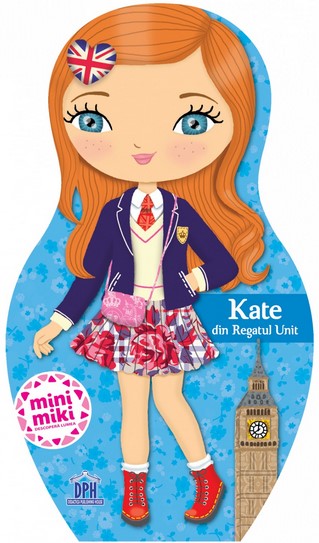 Kate din Regatul Unit - Desenez papusile mele englezesti (Colectia Minimiki)