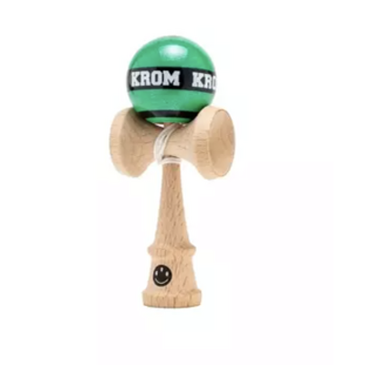 Kendama Krom mikro (verde inchis)