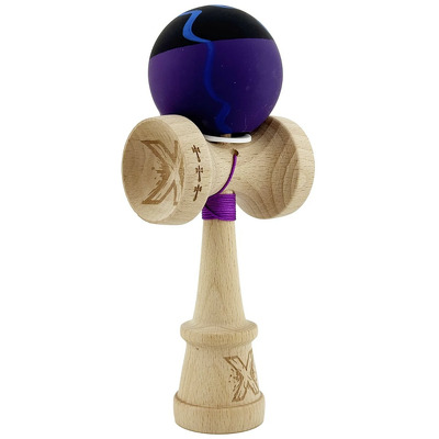 Kendama X Originala, profesionala, Rubber Grip, Cupe Mari KING SIZE V3