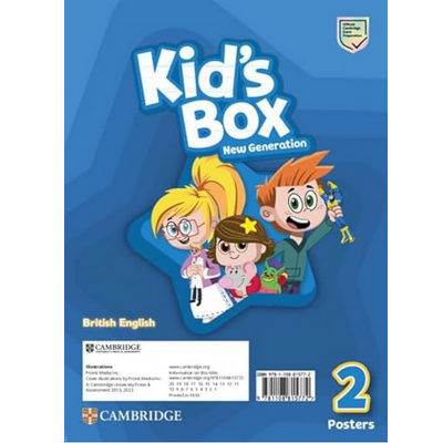 Kid's Box New Generation Level 2 Posters British English