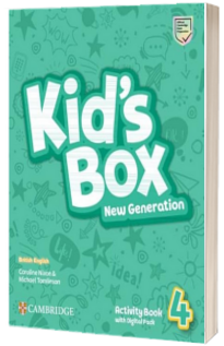 Kid's Box New Generation Level 4 Activity Book with Digital Pack British English