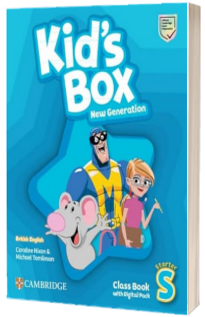 Kid's Box New Generation Starter Class Book with Digital Pack British English