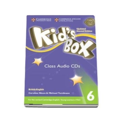 Kids Box Level 6 Class Audio CDs (4) British English