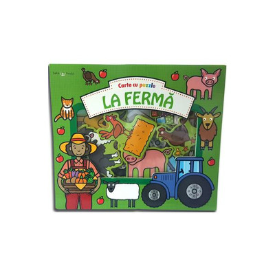 La ferma. Cartea cu puzzle