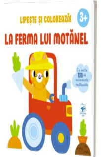 La ferma lui Motanel. Lipeste si coloreaza!