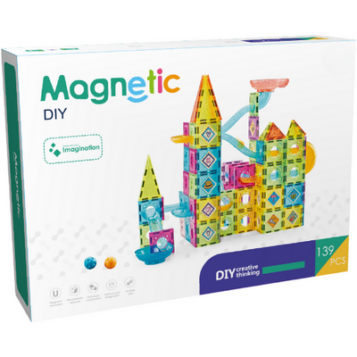 Labirintul meu magnetic - 139 piese (5.5 cm)