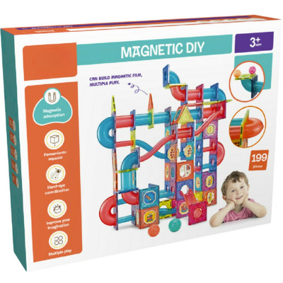 Labirintul meu magnetic - 199 piese (7.5 cm)