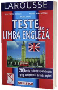 LAROUSSE: Teste de limba engleza