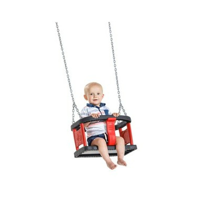 Leagan Baby Seat Curbat cu lant galvanizat