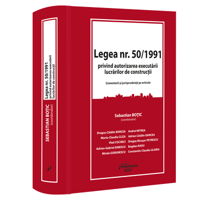 Legea nr. 50/1991 privind autorizarea executarii lucrarilor de constructii