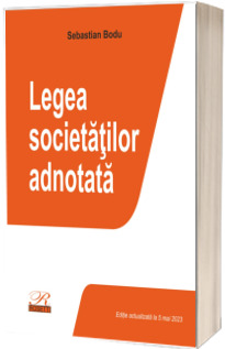 Legea societatilor adnotata