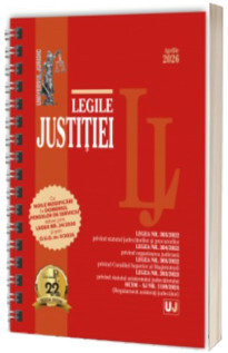 Legile justitiei: aprilie 2026