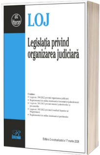Legislatia privind organizarea judiciara