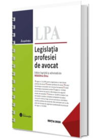 Legislatia profesiei de avocat. Actualizata 1 noiembrie 2025, spiralata