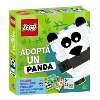 LEGO Adopta un panda. Activitati pentru micii iubitori de animale