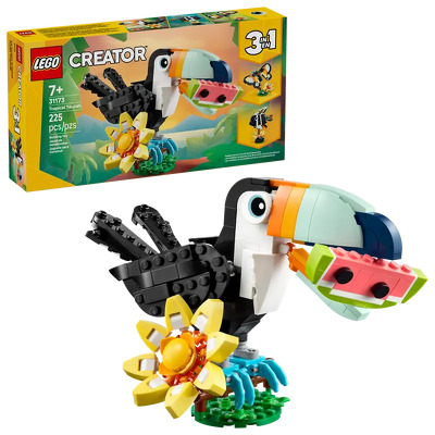 Lego. Animale salbatice: Tucan tropical