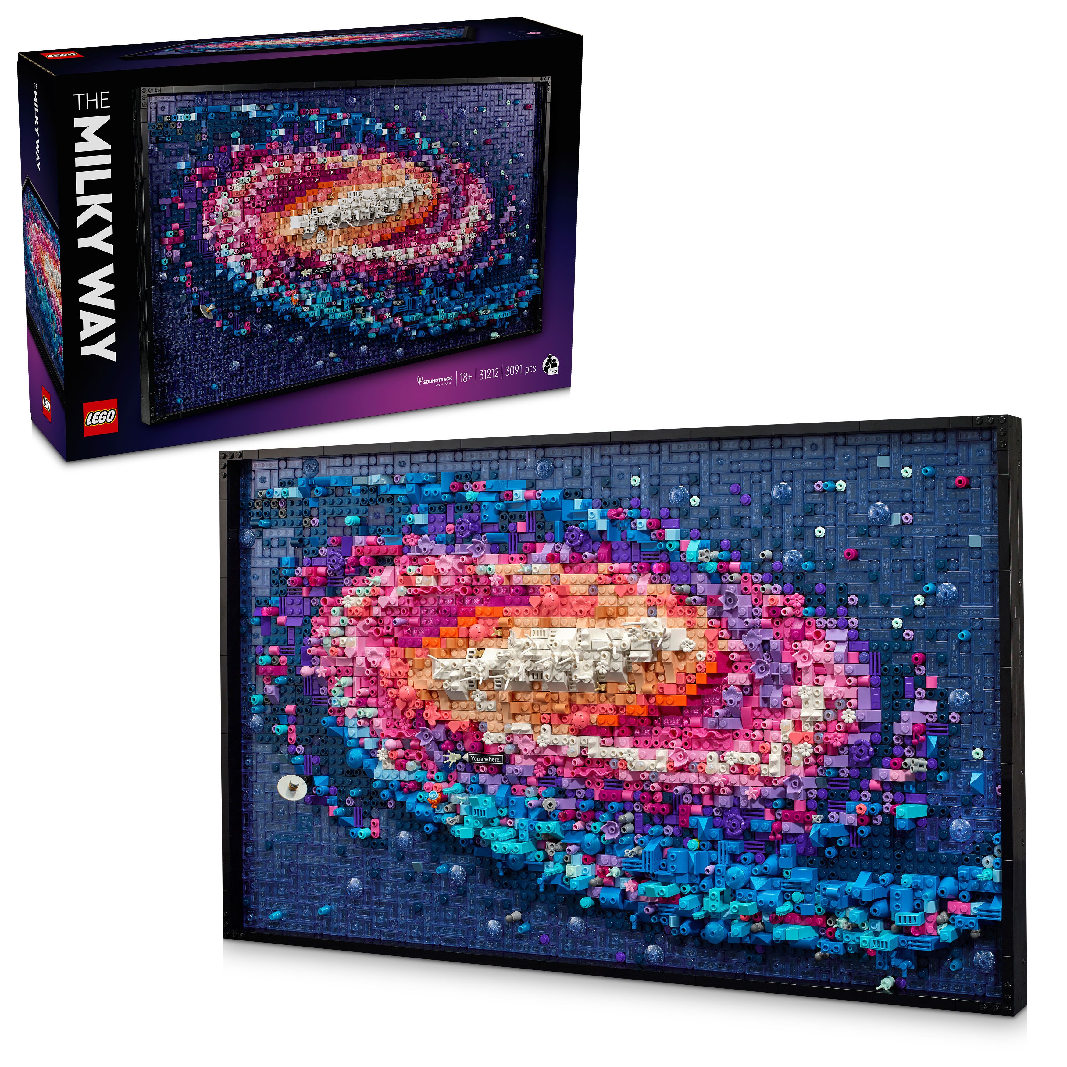 LEGO. Art Galaxia Calea Lactee