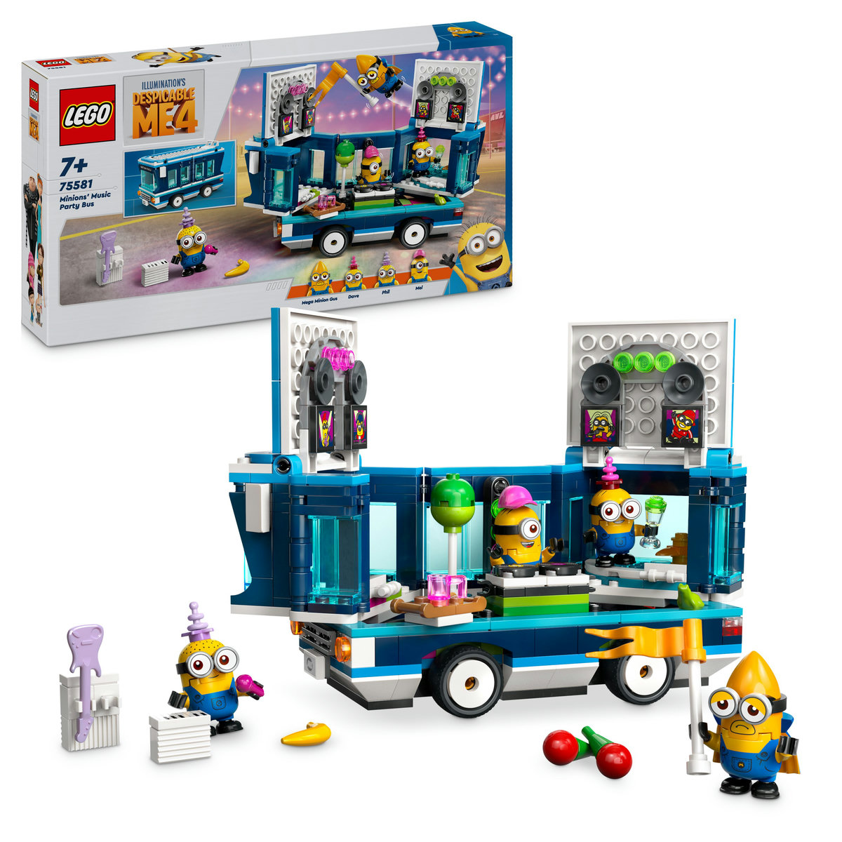 LEGO. Autobuzul de petrecere al minionilor