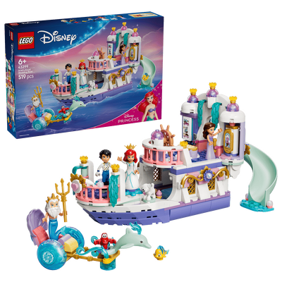 LEGO. Barca nuntii regale a lui Ariel