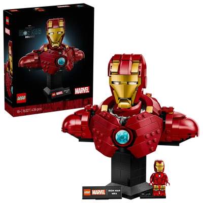 LEGO. Bust Iron Man MK4 - model LEGO de colectie