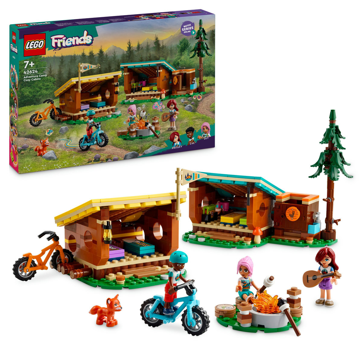 LEGO. Cabane in tabara de aventuri