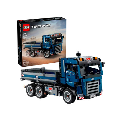 LEGO. Camion cu bena basculanta - utilaj de constructii pentru joaca