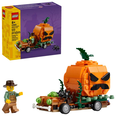 LEGO. Camioneta cu dovleac sculptat