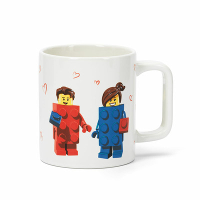 LEGO. Cana ceramica Love - cadou simpatic si practic