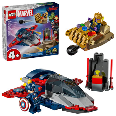LEGO. Capitanul America vs Thanos