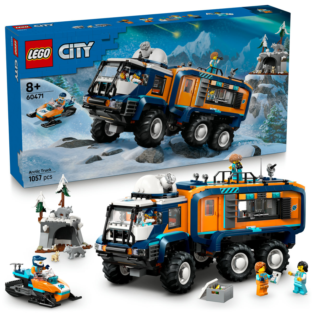 LEGO. City Arctic Explorer Science Lab Truck 60471