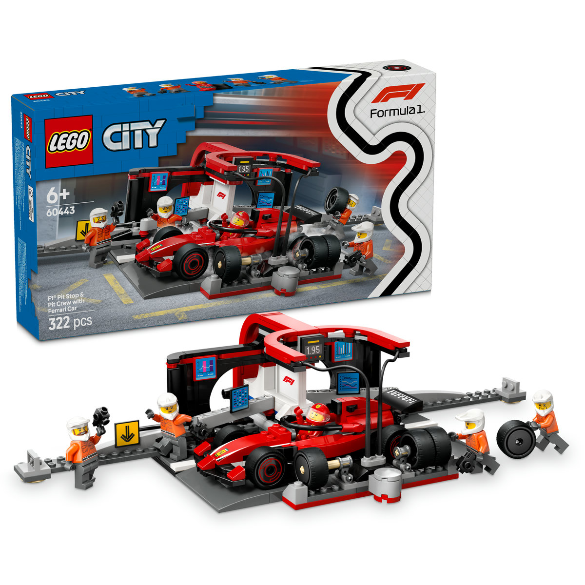 LEGO City - Formula 1: Ferrari F1 Pit Stop