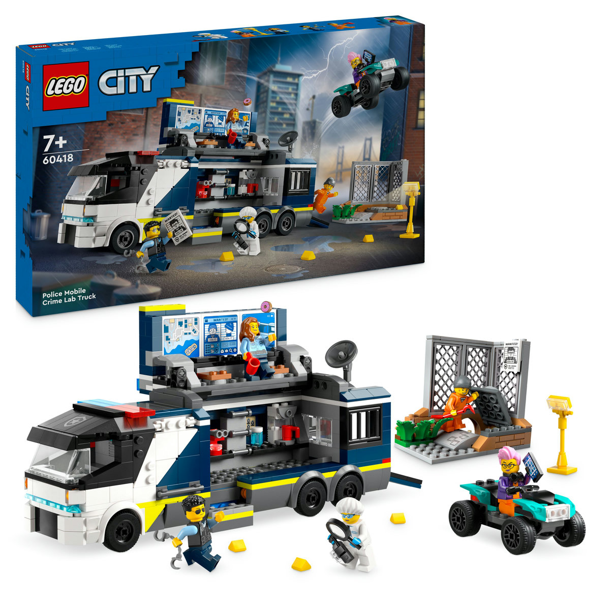 LEGO CITY. Laborator mobil de criminalistica