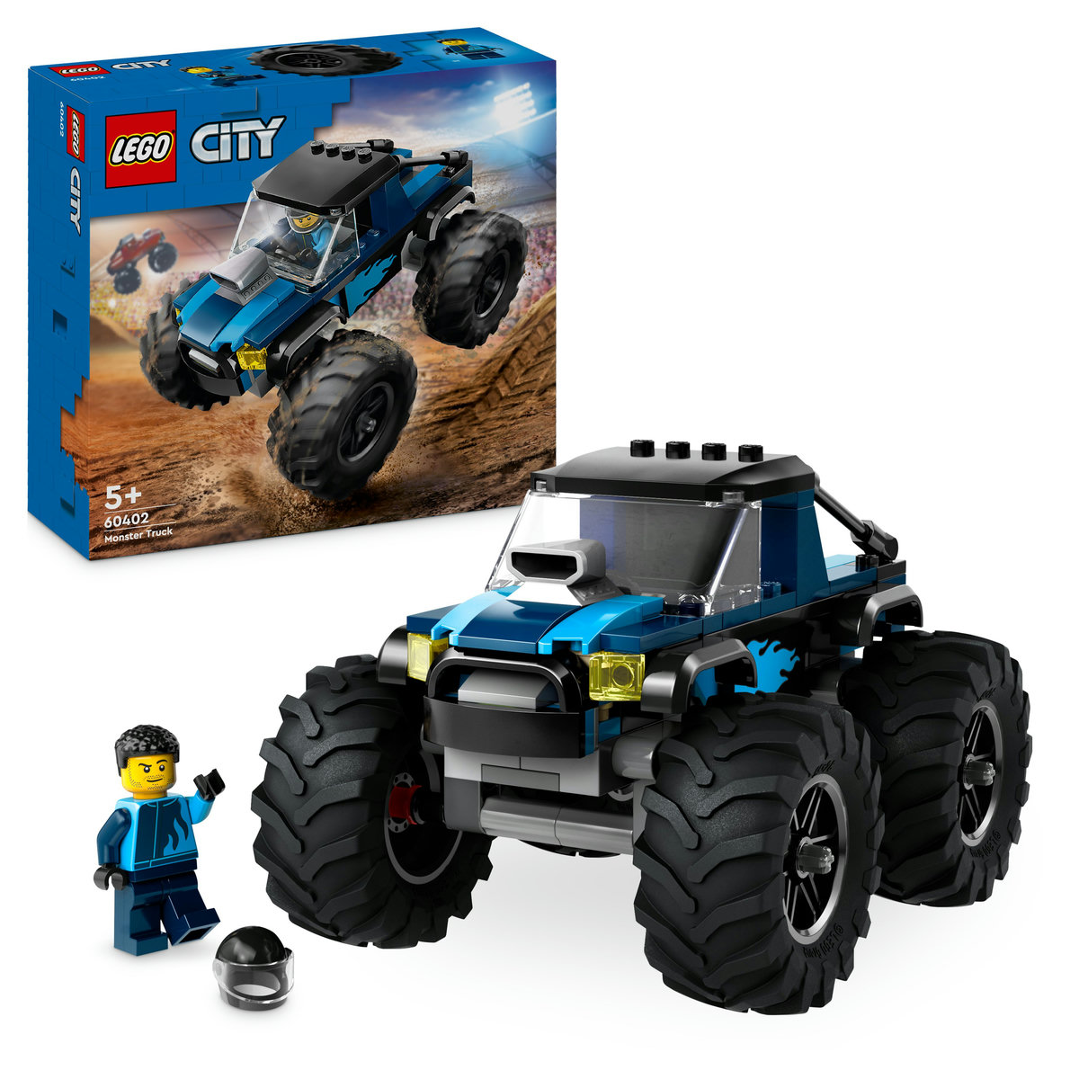 LEGO. City Monster Truck albastru