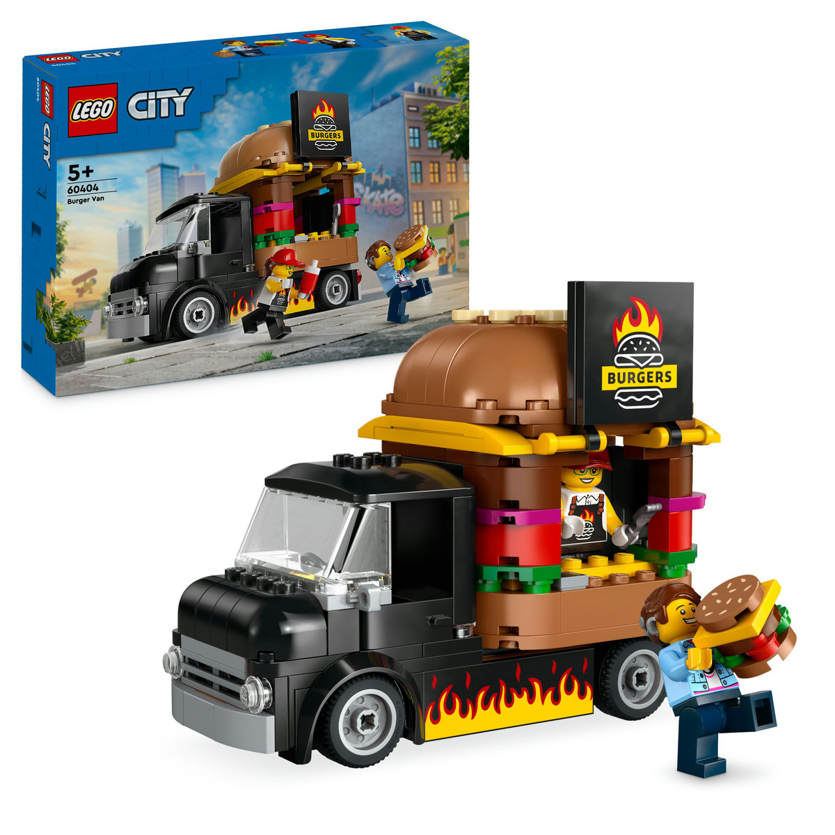 LEGO CITY. Toneta cu burgeri