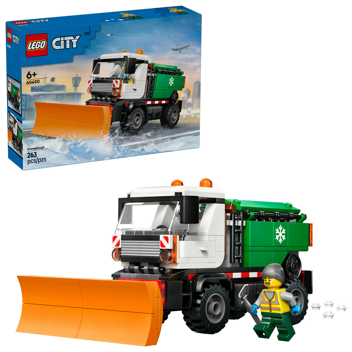 LEGO City. Vehicul cu plug de zapada