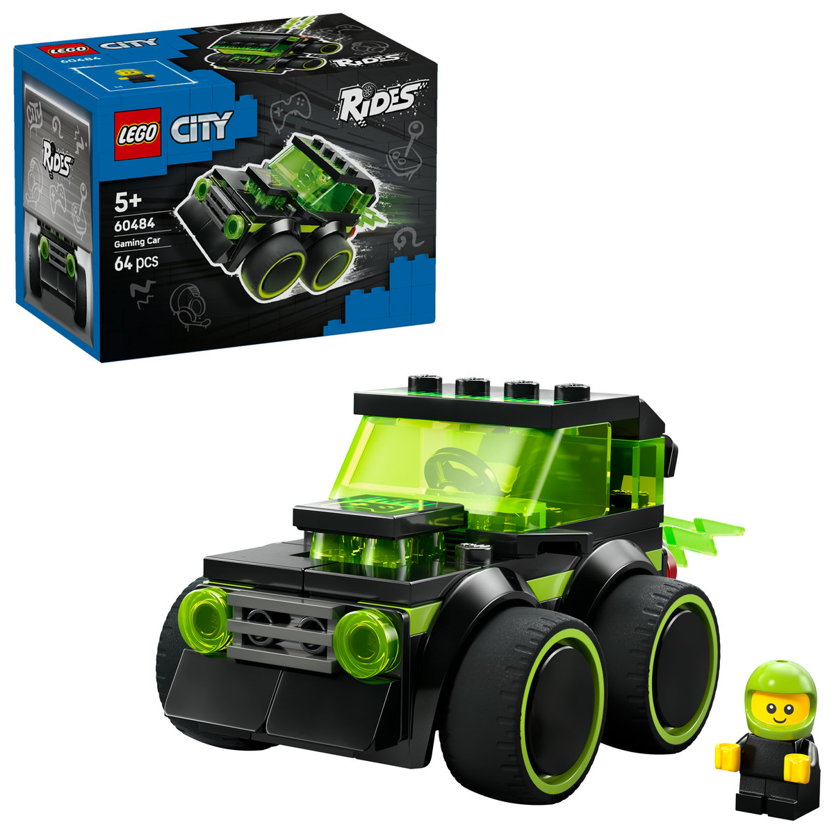 LEGO City. Vehicule masina de curse din jocuri video