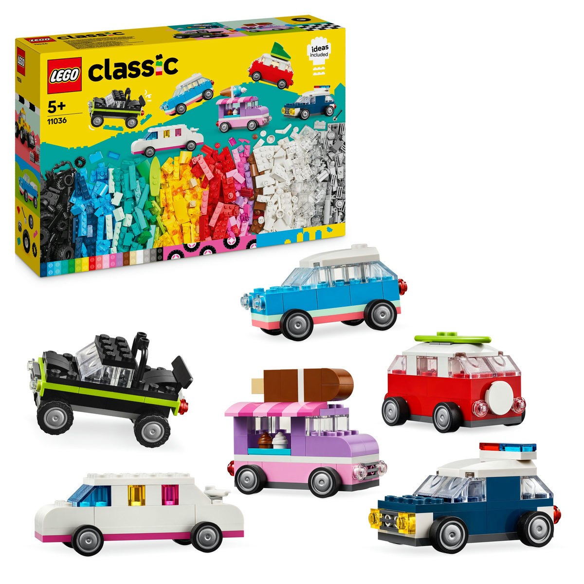 LEGO. Classic Creative Vehicles 11036 - 900 piese