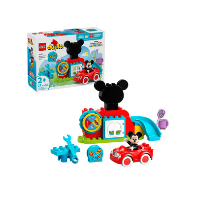 LEGO. Clubul si masina lui Mickey Mouse - distractie si joaca creativa