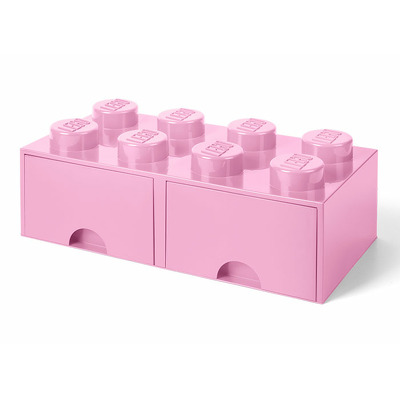 LEGO. Cutie depozitare cu sertar roz