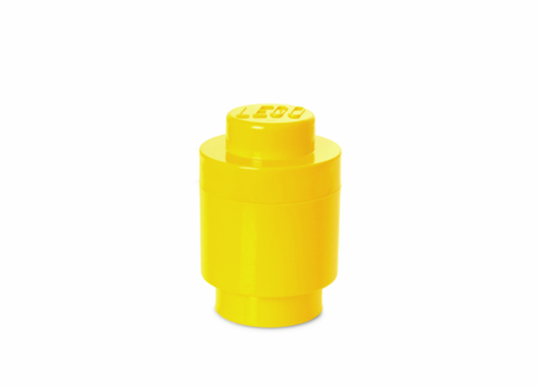 LEGO. Cutie depozitare rotunda 1 galben