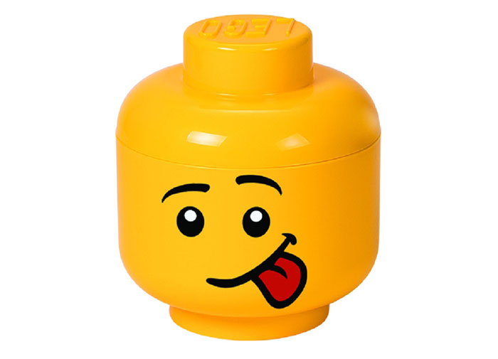 LEGO. Cutie depozitare S cap minifigurina Silly