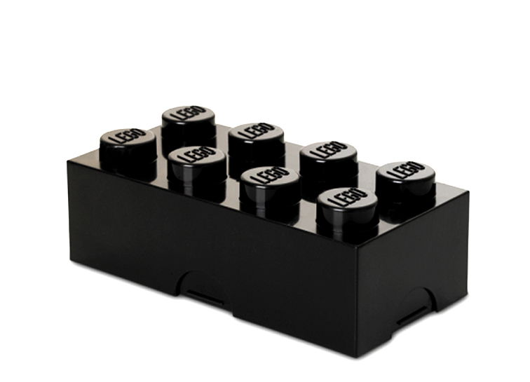 LEGO. Cutie pentru sandwich negru