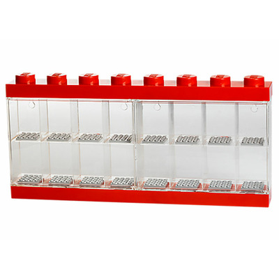 LEGO. Cutie rosie pentru 16 minifigurine