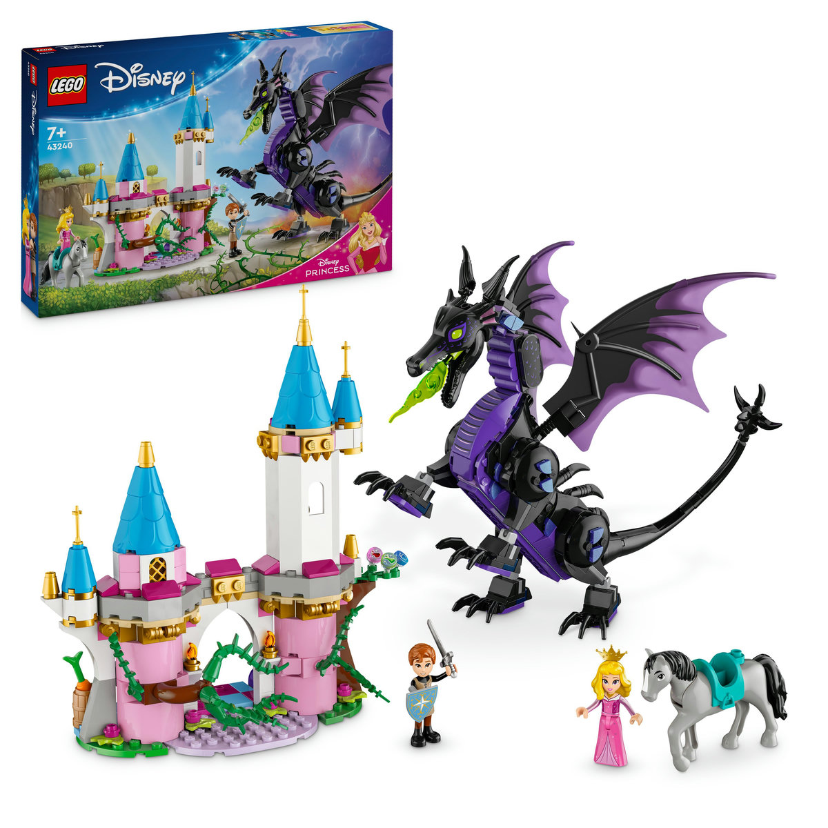 LEGO Disney. Maleficent sub forma de dragon