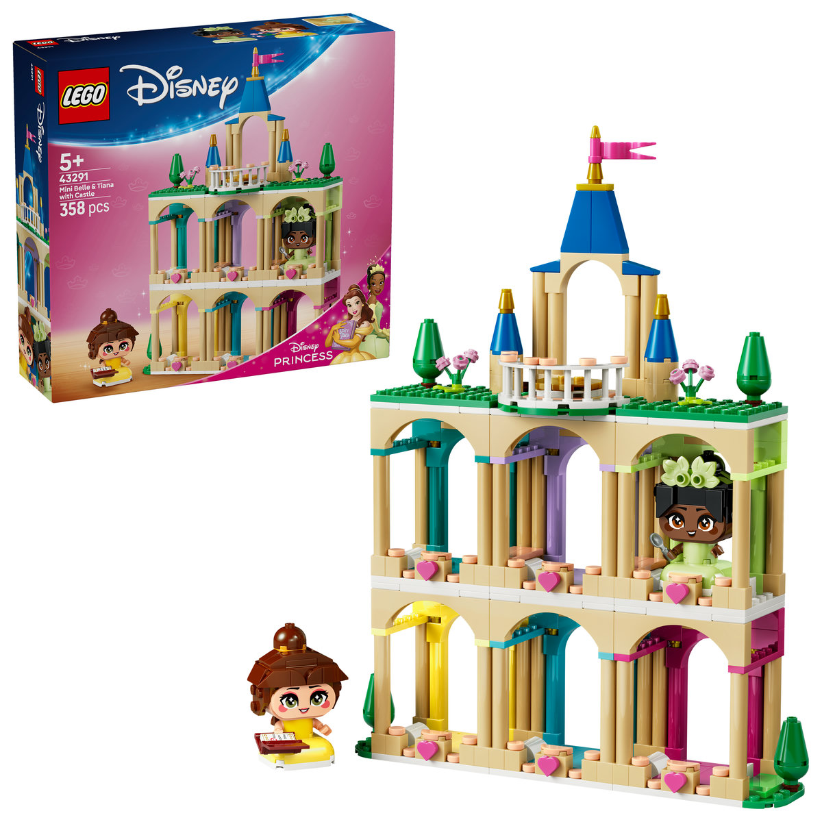 LEGO Disney. Miniprintesele Jasmine si Rapunzel