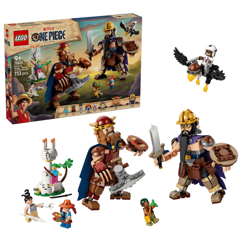 LEGO. Dorry vs Brogy - Gigantii din Micuta Gradina