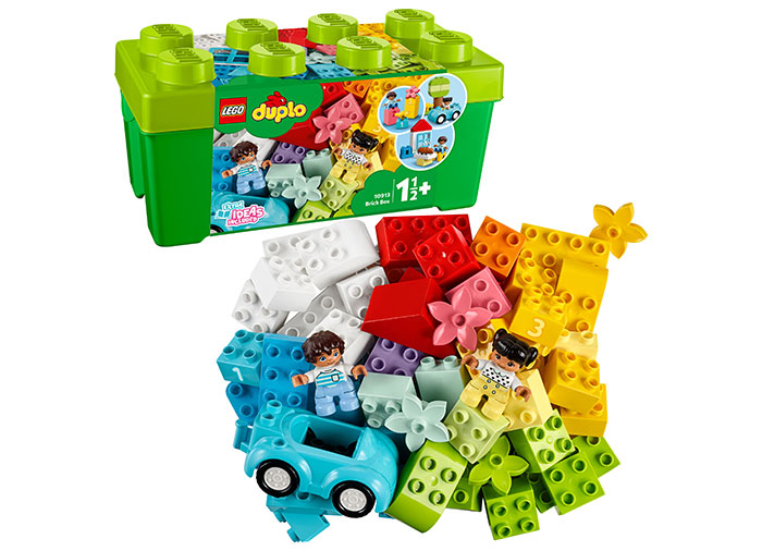 LEGO DUPLO. Cutie in forma de caramida cu 65 de piese